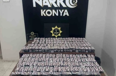 Konya’da zehir tacirlerine büyük darbe: 282 tutuklama
