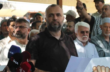 Konya’dan sınır kapısında bekletilen Filistin Konvoyu’na destek 