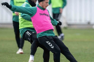Konyaspor, Galatasaray maçı hazırlıklarını sürdürdü 