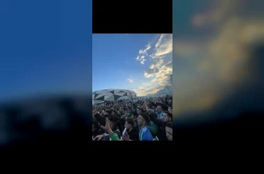 Konyaspor taraftarından coşkulu karşılama