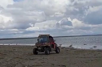 Koruma altındaki Seyfe Gölü’nde off-road yapan şahsa ceza 