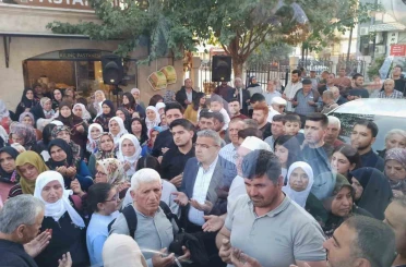 Köşk’te umre yolcuları dualarla uğurlandı 