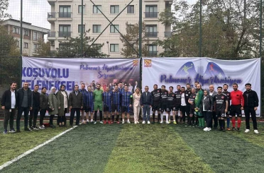 Koşuyolu Geleneksel Futbol Turnuvası’nda pulmoner hipertansiyon farkındalığı için top koşturuldu