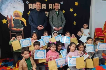 Kovancılar Müftüsü Çavaş, öğrencilerle bir araya geldi 