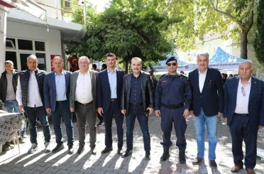 Köy hayırlarında vatandaşlarla birlik ve beraberlik vurgusu yapıldı 