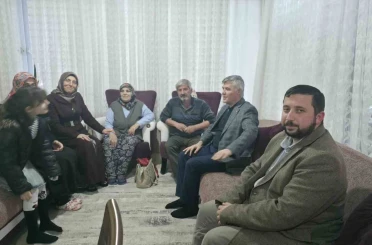 Köyceğiz İlçe Müftüsü Karagöz, Şehit Uysal’ın ailesiyle iftarda buluştu 