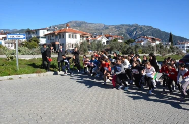 Köyceğiz’de Atatürk yol koşusu yapıldı 