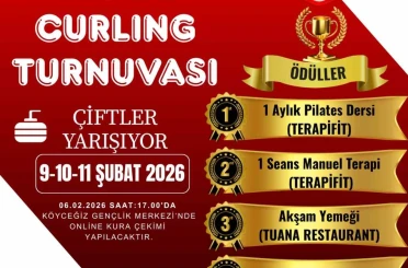 Köyceğiz’de ödüllü Floor Curling Turnuvası düzenlendi 