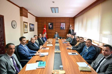 KÖYDES İl Tahsisat Komisyonu Toplantısı Uşak Valiliği’nde gerçekleştirildi 
