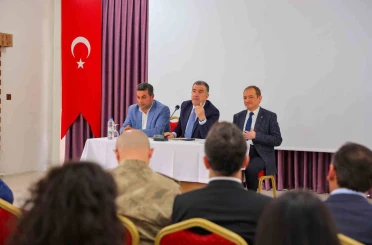 KÖYDES yatırımları ve köylerin ihtiyaçları toplantıda ele alındı 