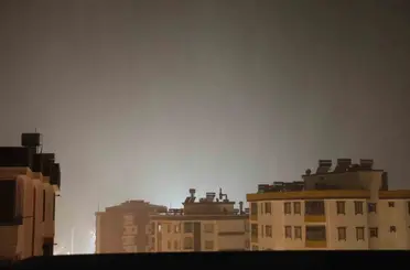 Kozan’da yıldırım paniği