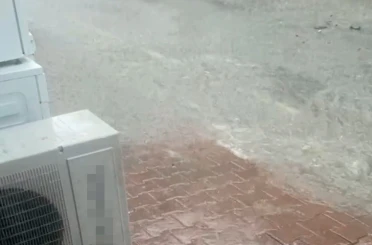 Kozcağız’da sağanak yağış yolları göle çevirdi 