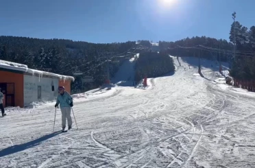 Kristal karlar diyarı Sarıkamış’ta kayak heyecanı başladı 