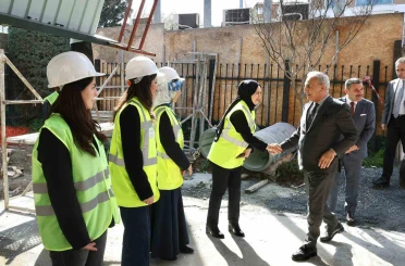 Küçükçekmece Belediye Başkanı Çebi, ilçedeki yatırımları yerinde inceledi