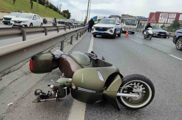 Küçükçekmece’de motosiklet kazası: 1ölü 