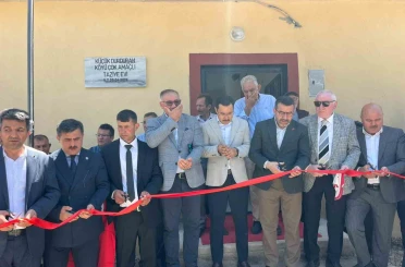 Küçükdurduran Köyü’nde dayanışmanın eseri Taziye Evi hizmete açıldı 