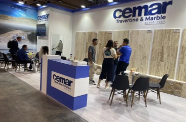 Kula’dan Verona’ya: Cemar Traverten & Mermer’e yoğun ilgi 