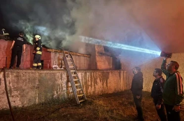 Kulu’da müstakil evde yangın
