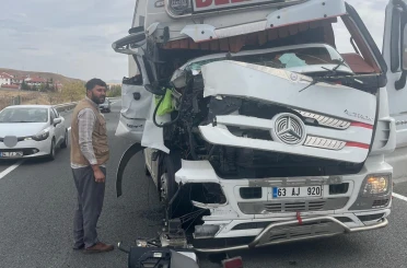 Kulu'da tır kazası: 1 yaralı