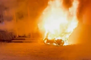 Kulu’da peş peşe iki yangın: Önce otlar, sonra elektrikli motosiklet yandı