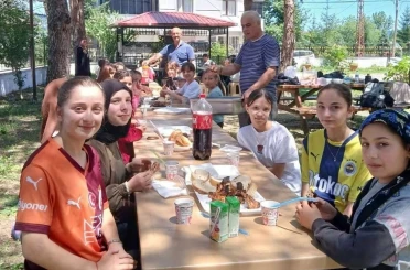 Kumru’da Kur’an kursu öğrencileri piknikte buluştu 