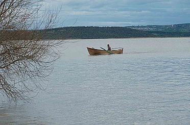 Kuraklıkla boğuşuyordu...Yağışlarla yeniden küçük Venedik oldu 