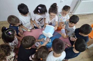 Kur’an kursu öğrencilerinden unutulmayacak bağış 