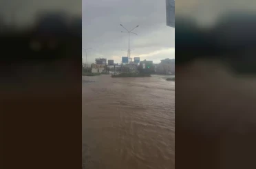 Kurtalan’da sağanak yağış hayatı olumsuz etkiledi 