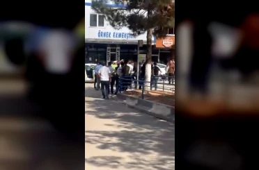 Kurtalan’da trafik uygulaması sırasında gerginlik 