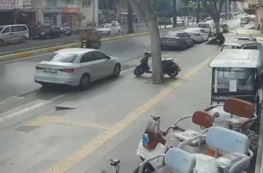 Kuryelerin seyir halinde sohbeti hastanede bitti 