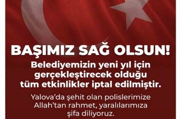 Kuşadası Belediyesi düzenleyeceği tüm yılbaşı etkinliklerini iptal etti 