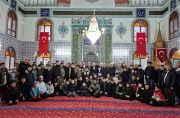 Kütahya Ahteri İmam Hatip Ortaokulu öğrencileri sabah namazında buluştu 