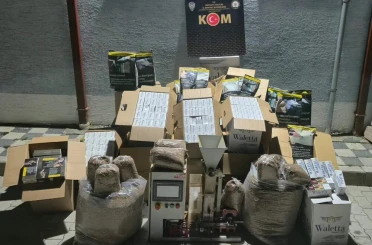 Kütahya'da kaçak tütün operasyonu: 2 şüpheliye adli işlem