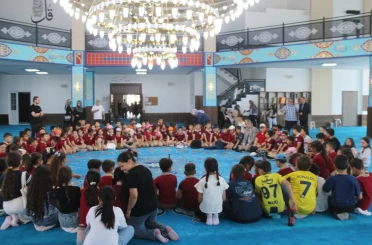 Kütahya Hira Camii’nde Çocuk Şenliği düzenlendi 