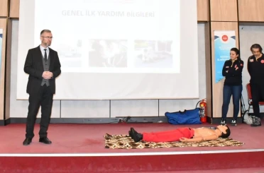 Kütahya İl Müftülüğü’nde personele temel ilk yardım eğitimi 