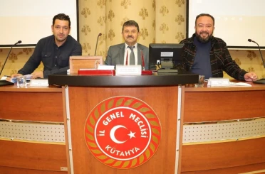 Kütahya İl Özel İdaresi’nde 2026 yılı bütçe görüşmeleri sürüyor 