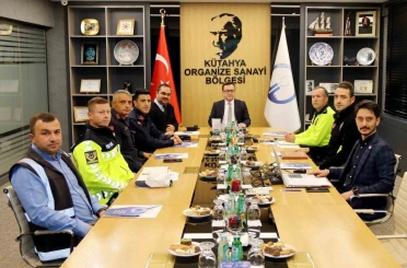 Kütahya OSB’de bağlantı yolu değerlendirme toplantısı 