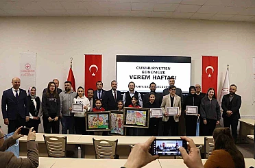 Kütahya’da ’79. Verem Eğitimi ve Farkındalık Haftası Ödülleri’ sahiplerini buldu 