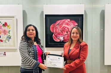 Kütahya’da "Doğanın Pulu: Botanik Sanatı" sergisi sanatseverlerle buluştu 