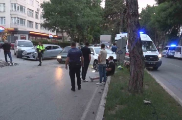 Kütahya’da trafik kazası: 2 yaralı 