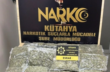 Kütahya’da uyuşturucu operasyonu, 4 şüpheli tutuklandı 