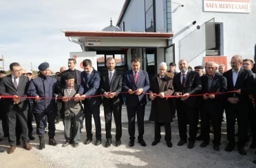 Kütahya’da yapımı tamamlanan Sefa Merve Camii ibadete açıldı 