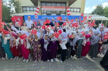 Kütahya’da Yaz Kur’an Kursları için coşkulu final 