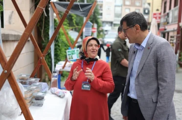 Kütahya’da Yöresel Lezzetler ve El Sanatları ilgi görüyor 