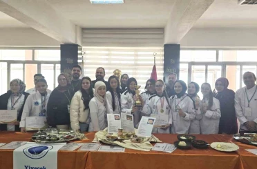 Kütahya’nın 4 meslek lisesi Uluslararası Gastronomi Yarışması’nda madalya kazandı 