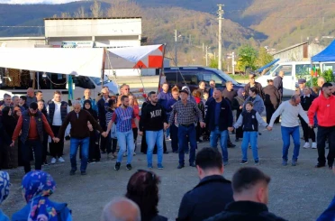 Kuymak festivali horonla buluştu 