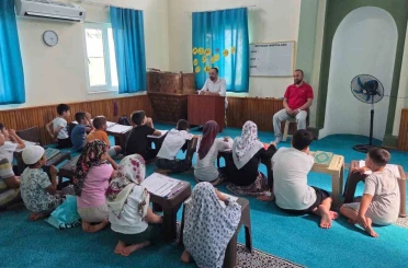 Kuyucak’ta Yaz Kur’an Kursu öğrencilerine rehberlik seminerleri 