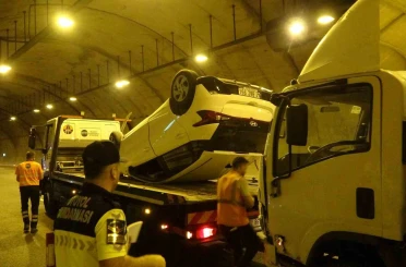 Kuzey Marmara’da otomobil takla attı: 1 yaralı 