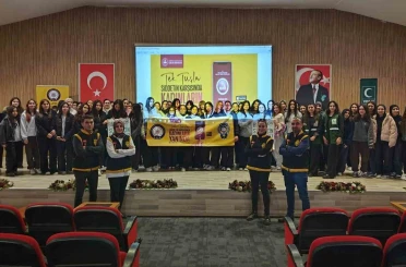 Lise öğrencilerine KADES uygulaması tanıtıldı 