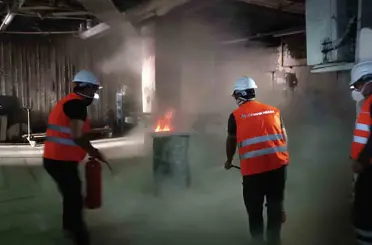 Lokman Hekim Van Hastanesinde gerçeği aratmayan yangın tatbikatı

